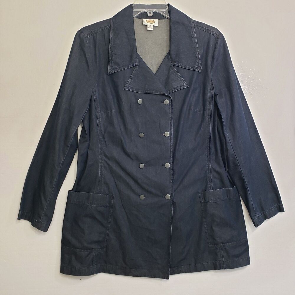 Talbots Dark Blue Jean Jacket - Picture 9 of 10